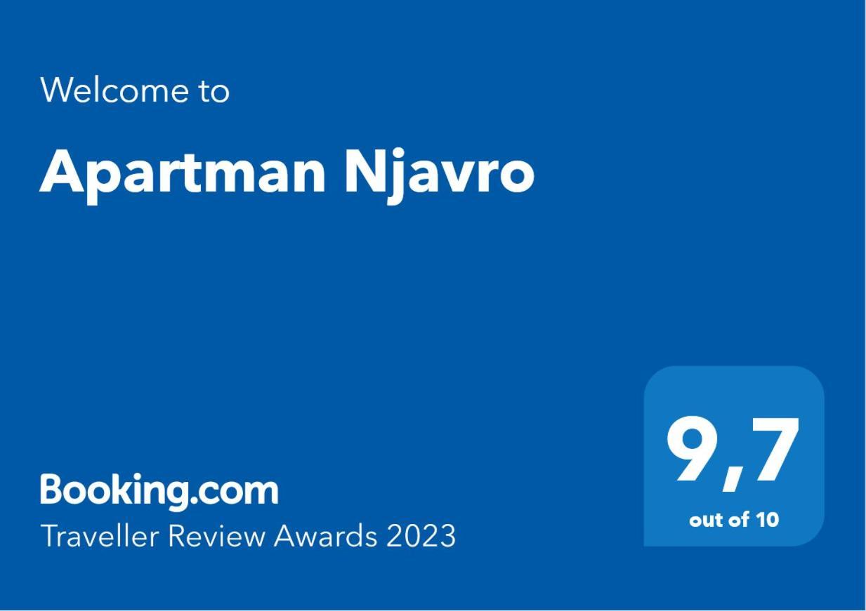 Apartman Njavro Подгора Экстерьер фото